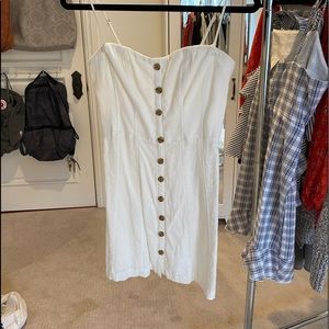 Urban Outfitters White Mini Dress
